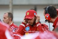 Lewis Hamilton at F1 Grand Prix of Bahrain - Source: Getty
